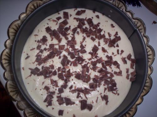 Torta al cioccolato bianco