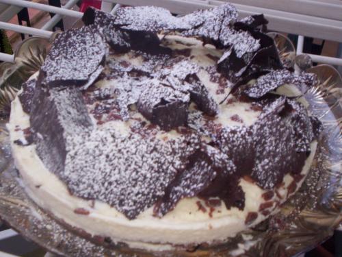 Torta al cioccolato bianco