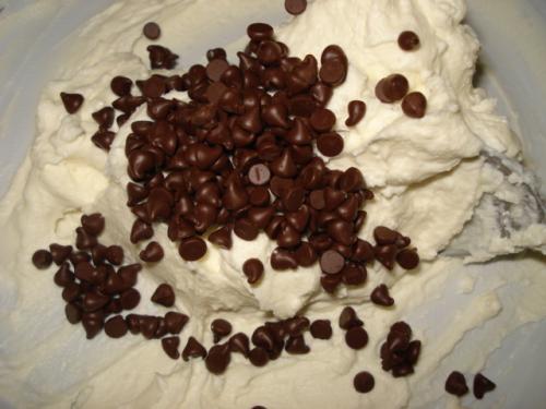 crema di ricotta e philadelphia e cioccolato